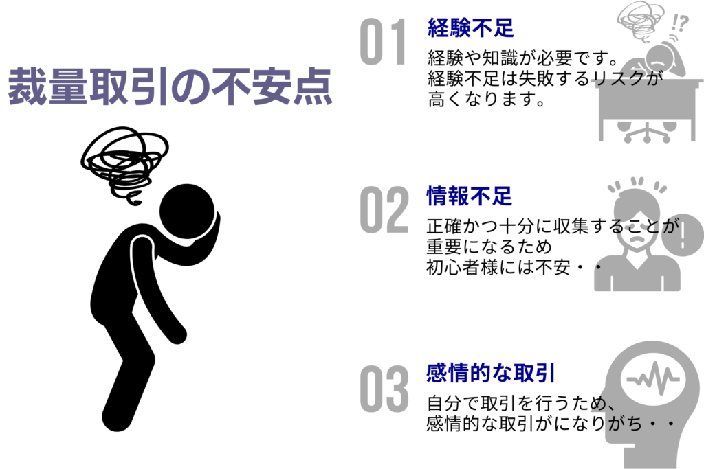 裁量取引の不安点